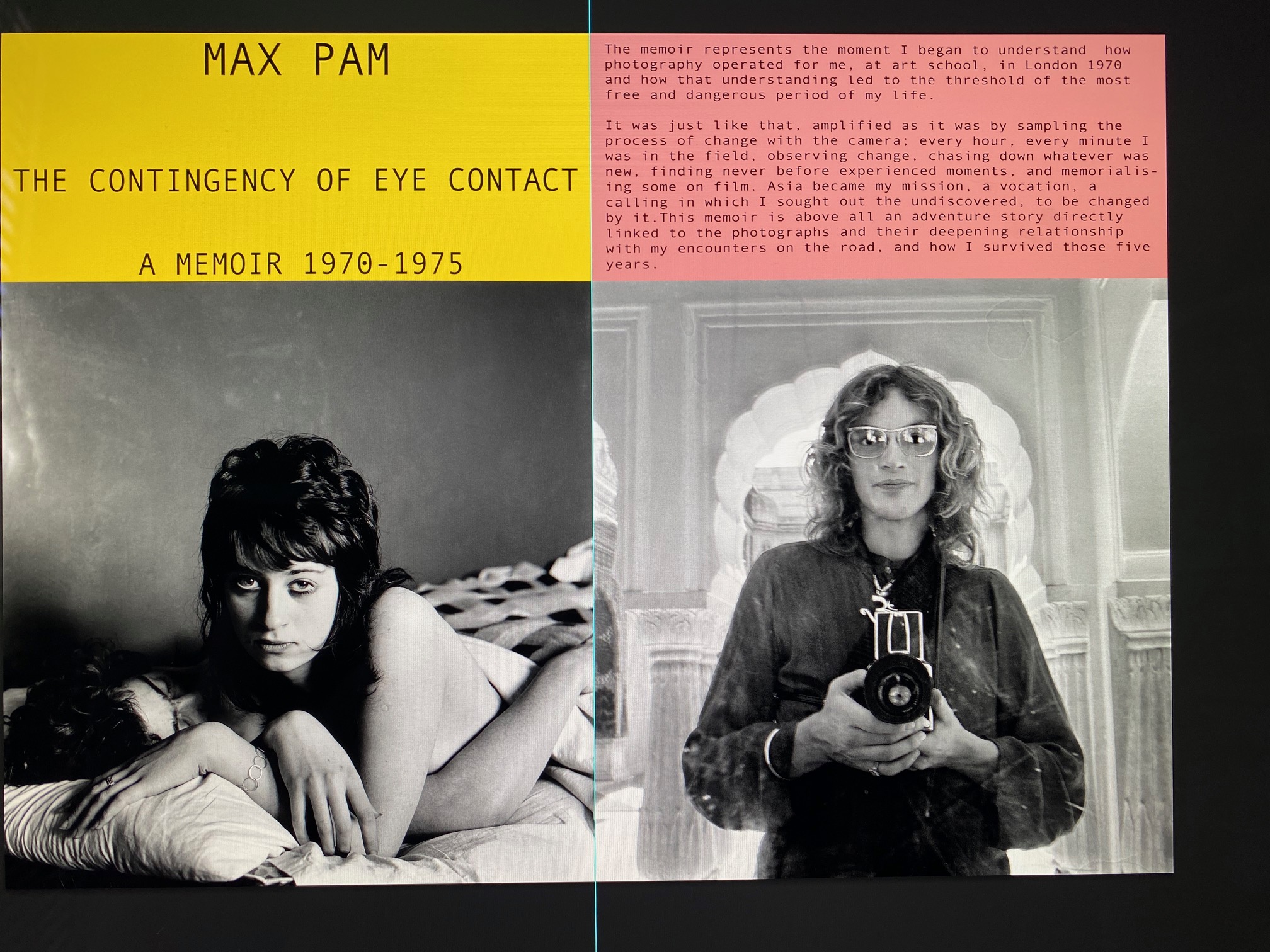 The Contingency of Eye Contact signed SHORLISTED prix du livre 2024Arles - Image 2
